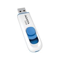 16GB USB Adata C008 bílo/modrá (potisk)
