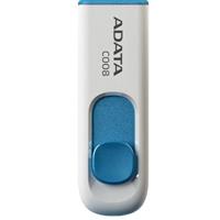 16GB USB Adata C008 bílo/modrá (potisk)