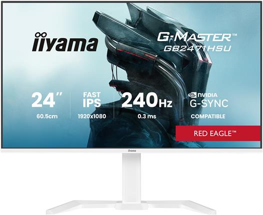 24" iiyama G-Master RedEagle GB2471HSU-W1