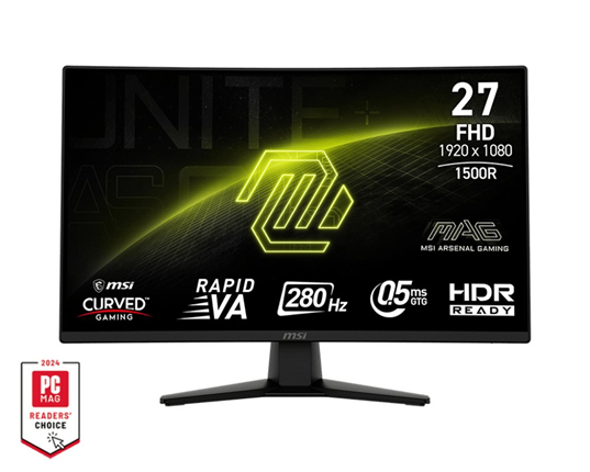 27" MSI MAG 274CXF černá