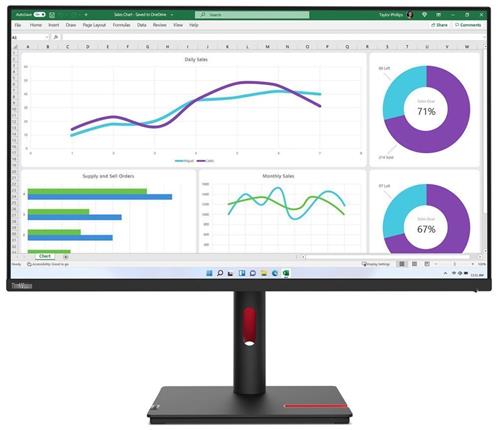 31.5" Lenovo ThinkVision T32p-30