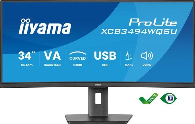 34" IIYAMA Prolite XCB3494WQSU-B1