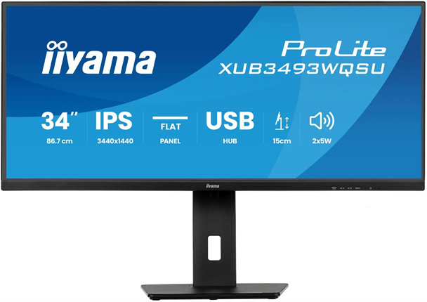 34" IIYAMA ProLite XUB3493WQSU-B6