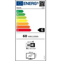 43" PHILIPS 439P1-4K černá