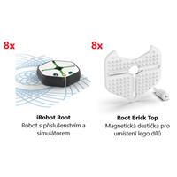 8x IROBOT ROOT a 8x ROOT BRICK TOP - Doporučená konfigurace pro běžnou třídu