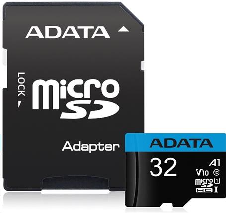 Adata MicroSDHC 32GB UHS-I 85/20MB/s + adapter
