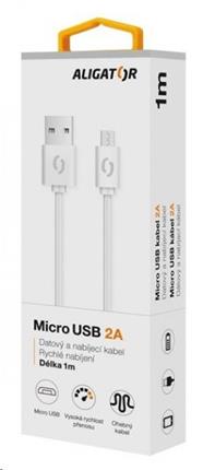 ALIGATOR datový kabel 2A Micro USB