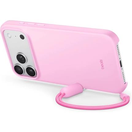 Apple Beats kryt se stojánkem na iPhone 17 Pro Max s MagSafe oblázkově růžový