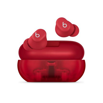 Apple Beats Solo Buds/ANC/BT/Bezdrát/Transparent Red