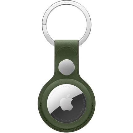 Apple FineWoven klíčenka na AirTag mechová