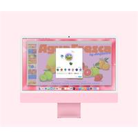 Apple iMac 24" M4 (2024) 10CPU / 10GPU /1 6GB / 256GB / CZ / Růžový