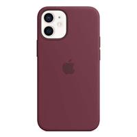 Apple iPhone 12 mini Silicone Case with MagSafe - Plum