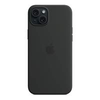 Apple iPhone 15 Plus Silicone Case with MagSafe - Black