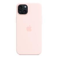 Apple iPhone 15 Plus Silicone Case with MagSafe - Light Pink