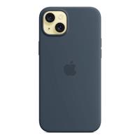 Apple iPhone 15 Plus Silicone Case with MagSafe - Storm Blue