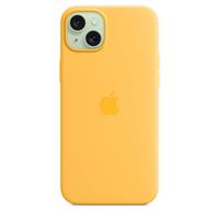 Apple iPhone 15 Plus Silicone Case with MagSafe - Sunshine