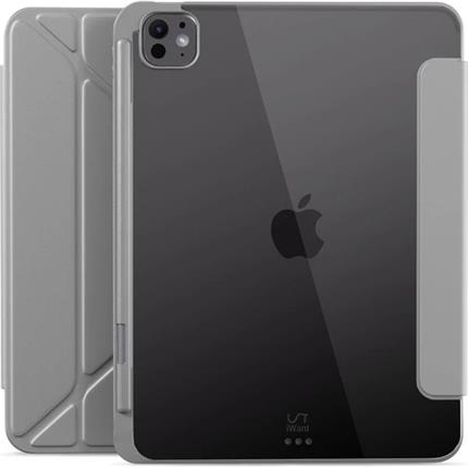 Apple iWant Hero flipové pouzdro Apple iPad Pro 11" (2024) šedé