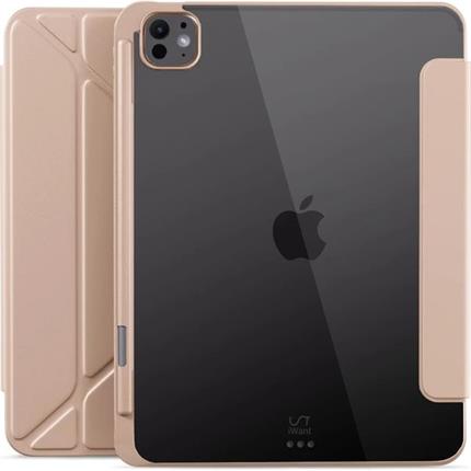 Apple iWant Hero flipové pouzdro Apple iPad Pro 13" (2024) růžové