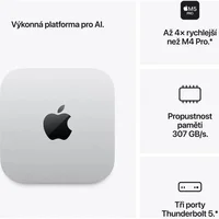 Apple Mac mini / M5 Pro / 24GB / 512GB / stříbrný