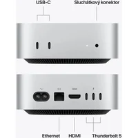 Apple Mac mini / M5 Pro / 24GB / 512GB / stříbrný