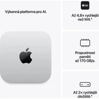 Apple Mac mini / M6 / 24GB / 512GB / stříbrný