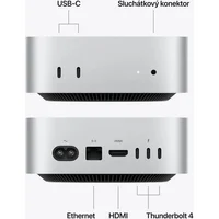 Apple Mac mini / M6 / 24GB / 512GB / stříbrný