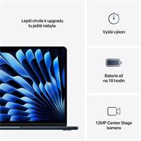 Apple MacBook Air 13,6" (2025) / M4 / 16GB / 256GB / SK / Temně inkoustový
