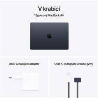 Apple MacBook Air 13,6" (2025) / M4 / 16GB / 256GB / SK / Temně inkoustový