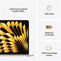 Apple MacBook Air 13,6" (2025) / M4 / 24GB / 512GB / SK / Hvězdně bílý