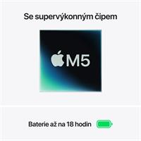 Apple MacBook Air 13,6" (2026) / M5 / 16GB / 512GB / CZ / Hvězdně bílý