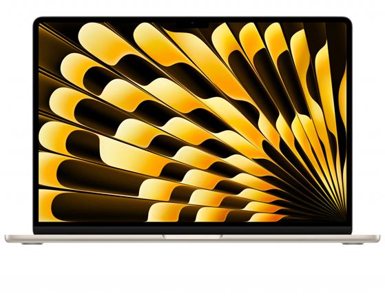 Apple MacBook Air 15,3" (2024) / M3 / 16GB / 512GB / CZ/ Hvězdně bílý
