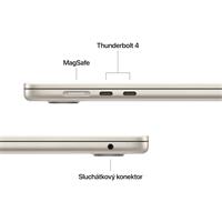 Apple MacBook Air 15,3" (2025) / M4 / 16GB / 512GB / SK / Hvězdně bílý