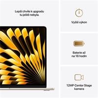 Apple MacBook Air 15,3" (2025) / M4 / 16GB / 512GB / SK / Hvězdně bílý