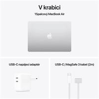 Apple MacBook Air 15,3" (2025) / M4 / 24GB / 512GB / SK / Stříbrný