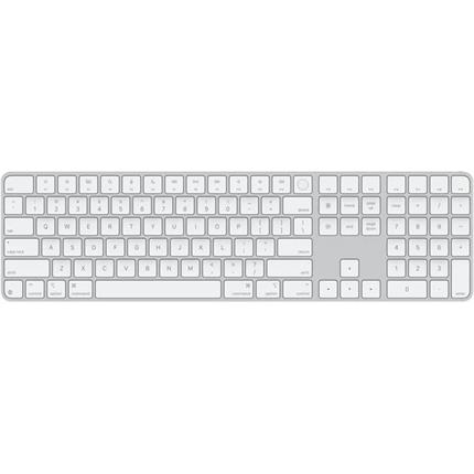 Apple Magic Keyboard s Touch ID a numerickou klávesnicí stříbrná - americká angličtina
