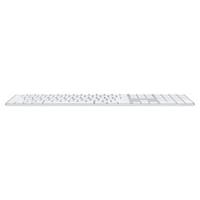 Apple Magic Keyboard s Touch ID a numerickou klávesnicí stříbrná - česká