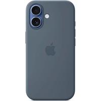 Apple silikonový kyt s Magsafe na iPhone 17 ocelově modrý