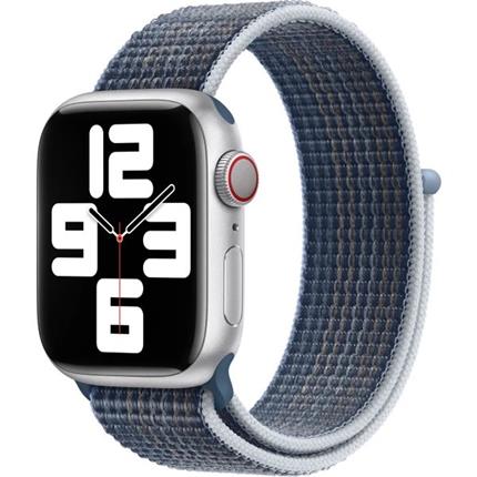 Apple Watch 41/40/38mm bouřkově modrý provlékací sportovní řemínek