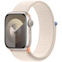 Apple Watch Series 9 GPS 41mm Starlight Aluminium Case with Starlight Sport Loop