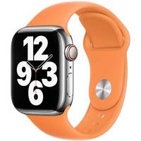 Apple Watch sportovní řemínek 49/45/44/42mm měsíčkově žlutý