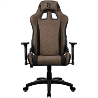 AROZZI AVANTI Soft Fabric herní židle hnědá