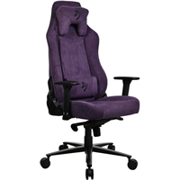 AROZZI VERNAZZA Soft Fabric herní židle fialová