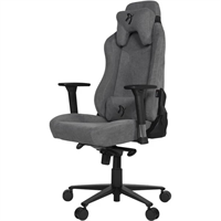AROZZI VERNAZZA Soft Fabric herní židle popelová