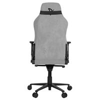 AROZZI VERNAZZA Soft Fabric herní židle šedá