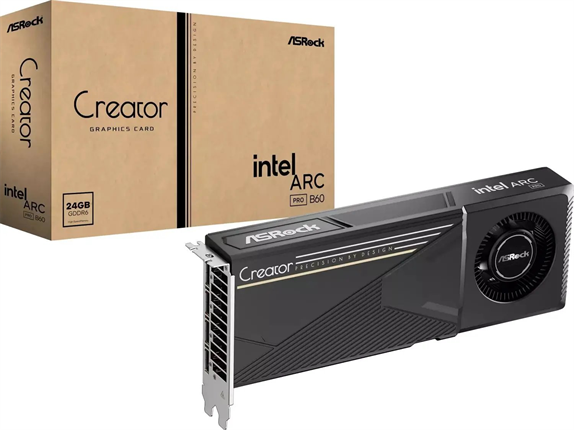 ASRock Arc Pro B60 Creator 24GB