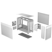 Asus case AP201 Asus PRIME MESH TEMPERED GLASS WHITE EDITION