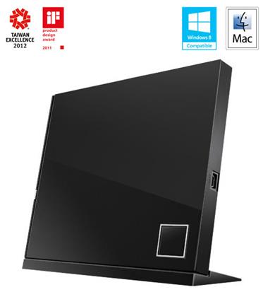 Asus SBC-06D2X-U BLACK ext. slim BD COMBO + SW + DVD verbatim pack