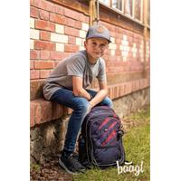 BAAGL SET 3 Core Láva: batoh, penál, sáček