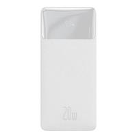 Baseus Bipow powerbanka s digitálním displejem 30000mAh 20W bílá