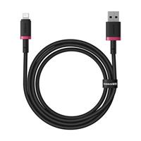 Baseus Rychlonabíjecí kabel Dura USB/Lightning 1m 2.4A červeno černý